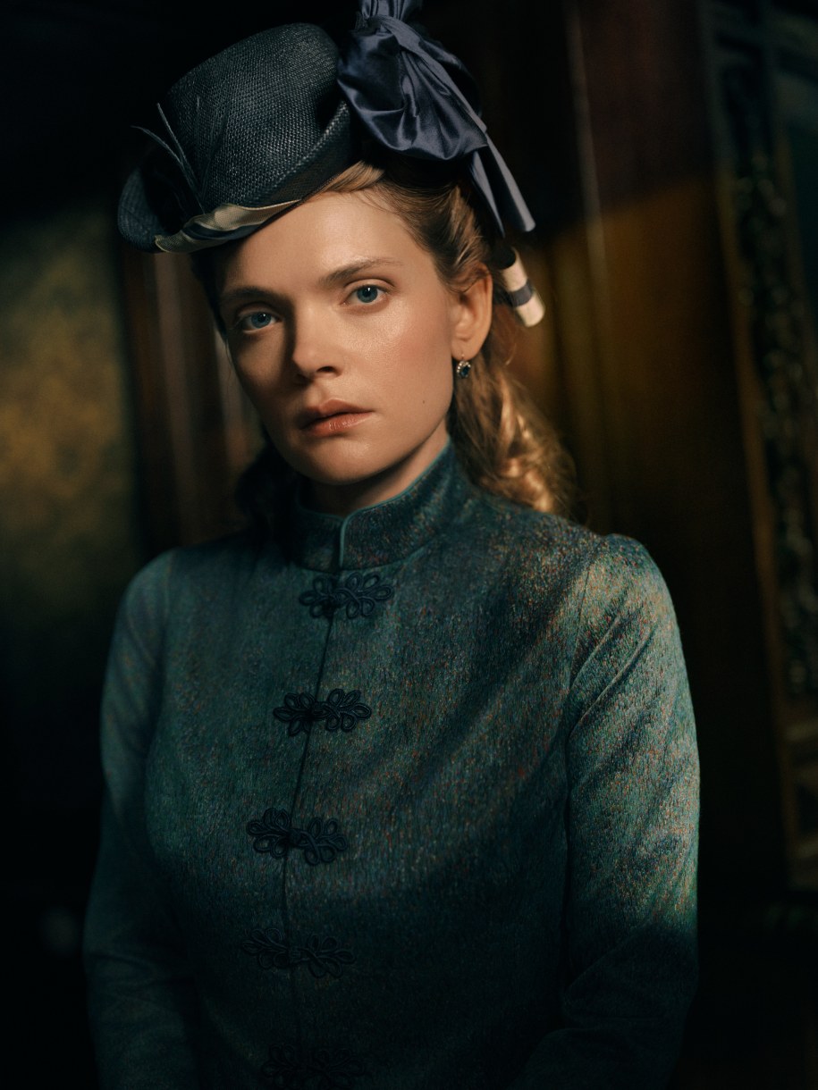 Sandra Drzymalska jako Izabela Łęcka /Netflix/Michał Klusek /Materiały prasowe