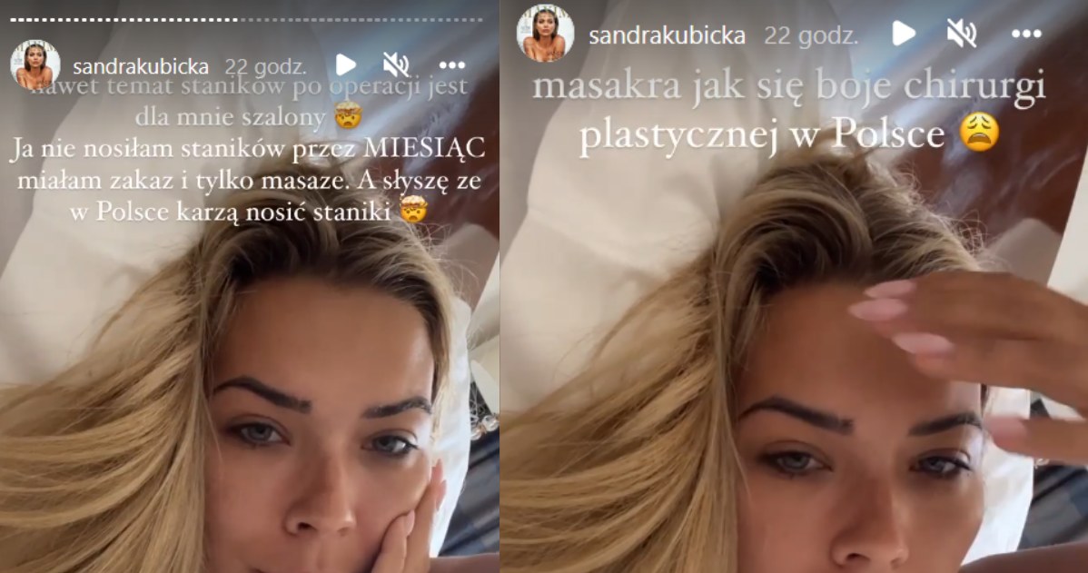 Sandra Kubicka musi wymienić implanty w piersiach @sandrakubicka/ /Instagram