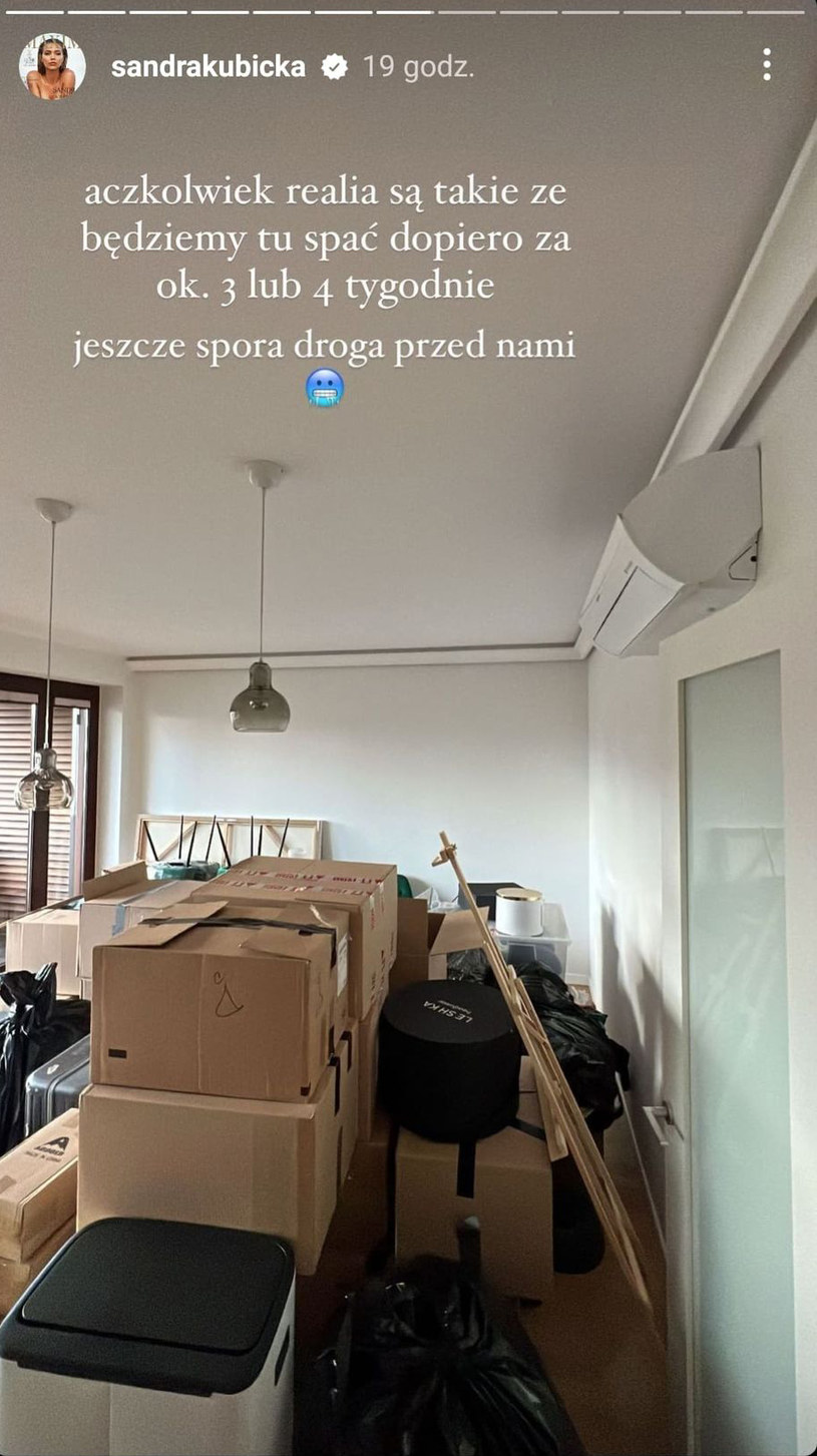 Sandra Kubicka pokazała nowy apartament /Instagram