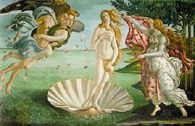 Sandro Botticelli, Narodziny Wenus, ok. 1486 /Encyklopedia Internautica