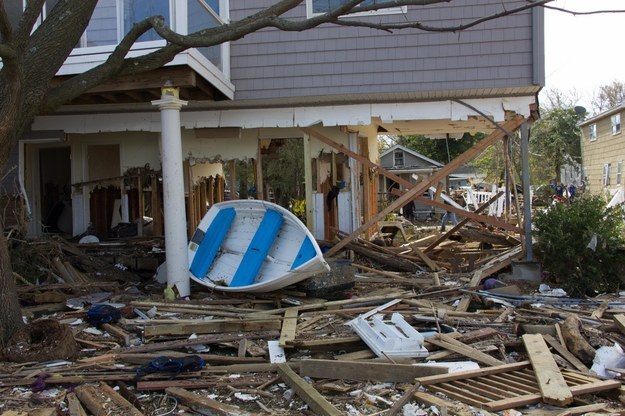 Sandy siał spustoszenie na Wschodnim Wybrzeżu USA /Paweł Żuchowski /RMF FM