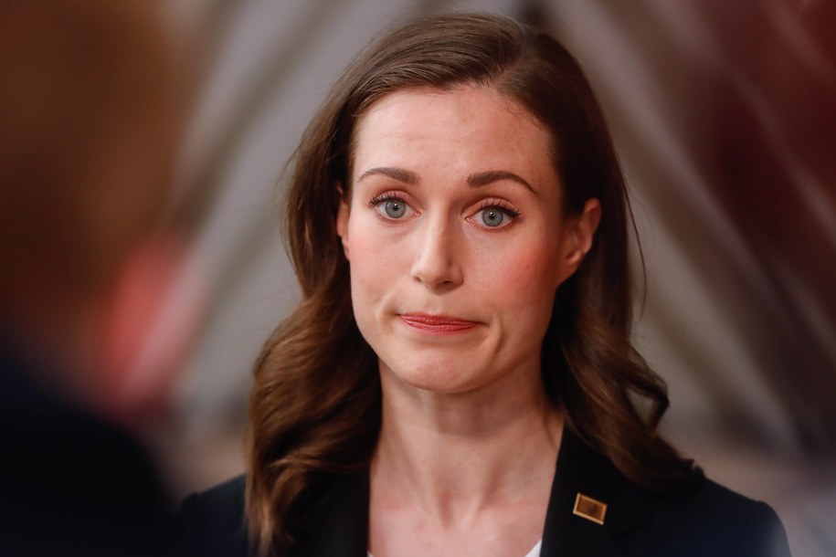 Sanna Marin /STEPHANIE LECOCQ  /PAP/EPA