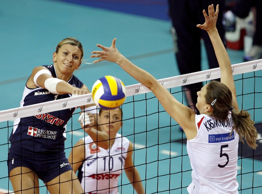 Sara Anzanello (po lewej) na zdj. z 2007 roku /DANIEL DAL ZENNARO  /PAP/EPA