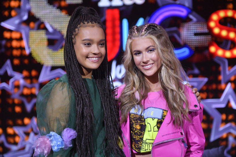 Sara Egwu-James (z lewej) na Eurowizji Junior 2021 pójdzie w ślady Roksany Węgiel? /AKPA