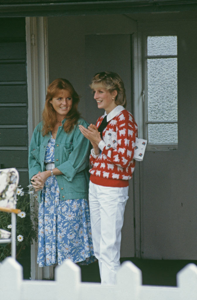 Sarah Ferguson i księżna Diana w 1983 roku. /Princess Diana Archive/Getty Images /Getty Images