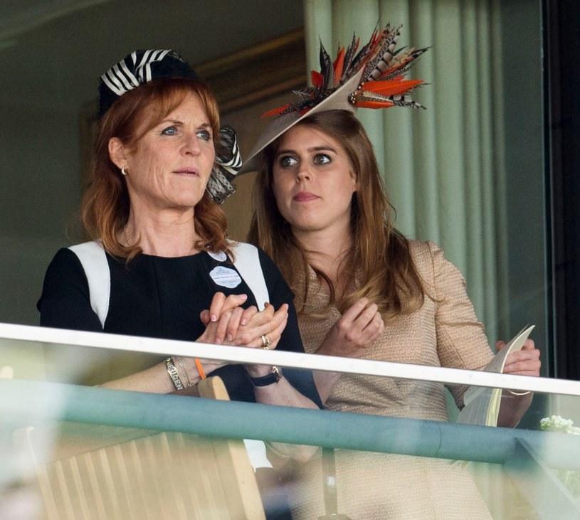 Sarah Ferguson i księżniczka Beatrice /Mark Cuthbert / Contributor /Getty Images