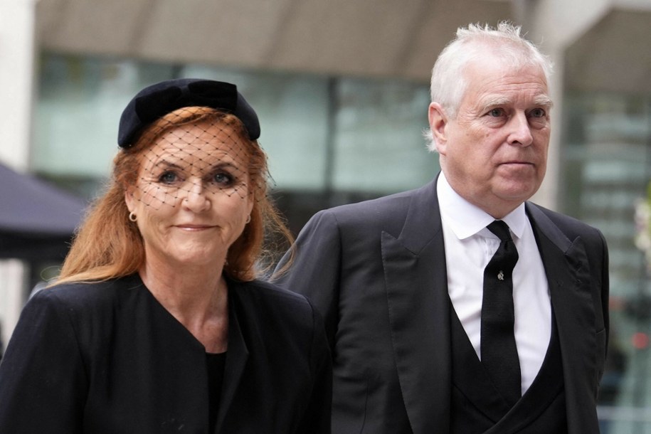 Sarah Ferguson (L), Andrzej Mountbatten-Windsor (P) /JORDAN PETTITT / POOL / AFP /East News