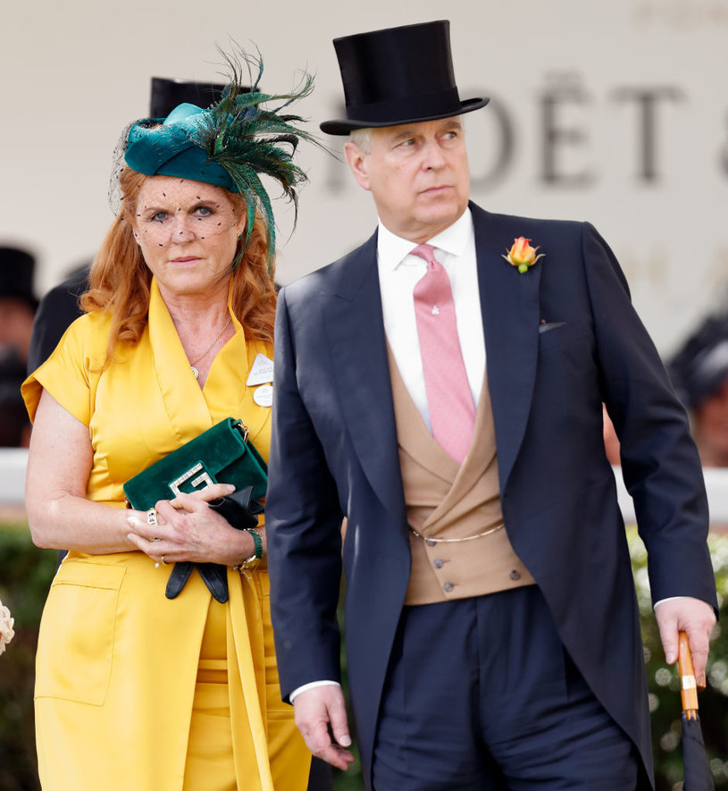 Sarah Ferguson z byłym mężem, księciem Andrzejem w 2019 roku / Max Mumby/Indigo/Getty Images /Getty Images