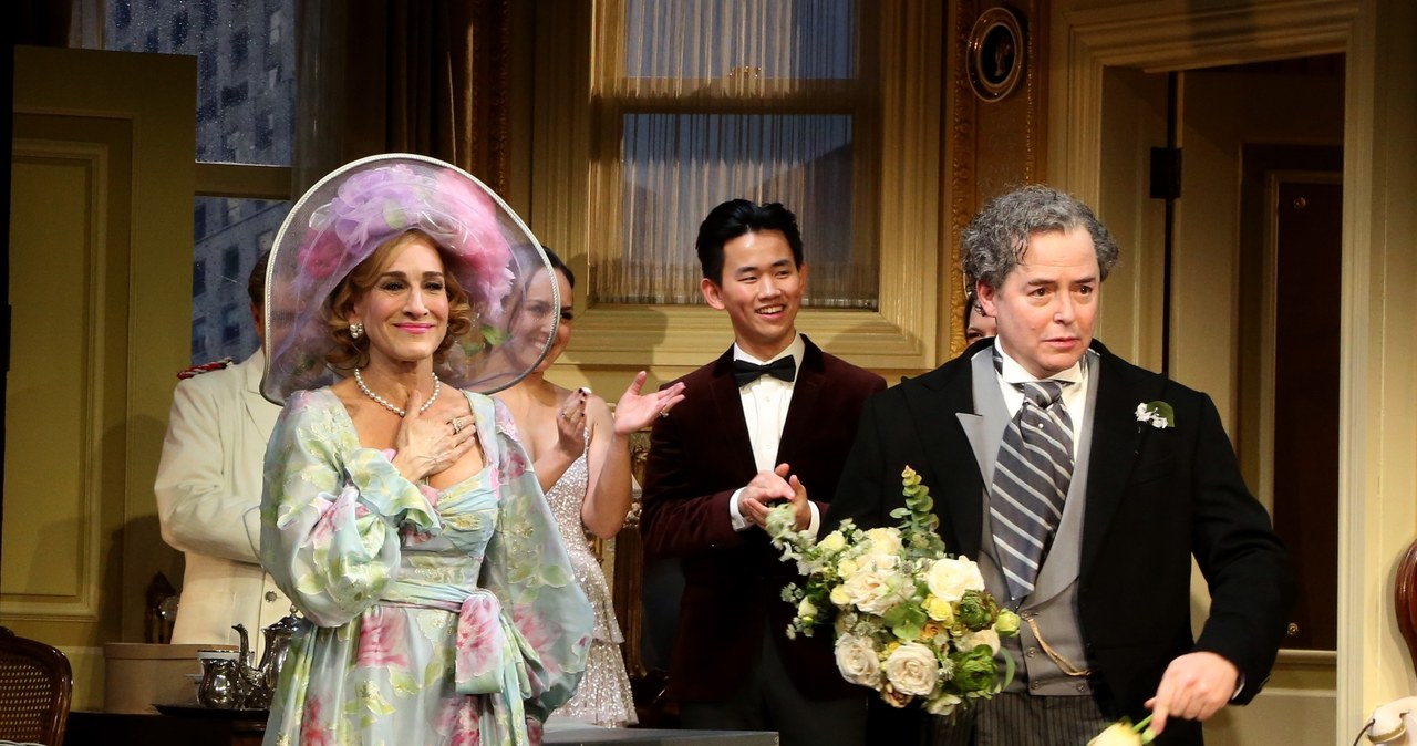 Sarah Jessica Parker i Matthew Broderick w spektaklu "Plaza Suite" /Bruce Glikas/WireImage /Getty Images