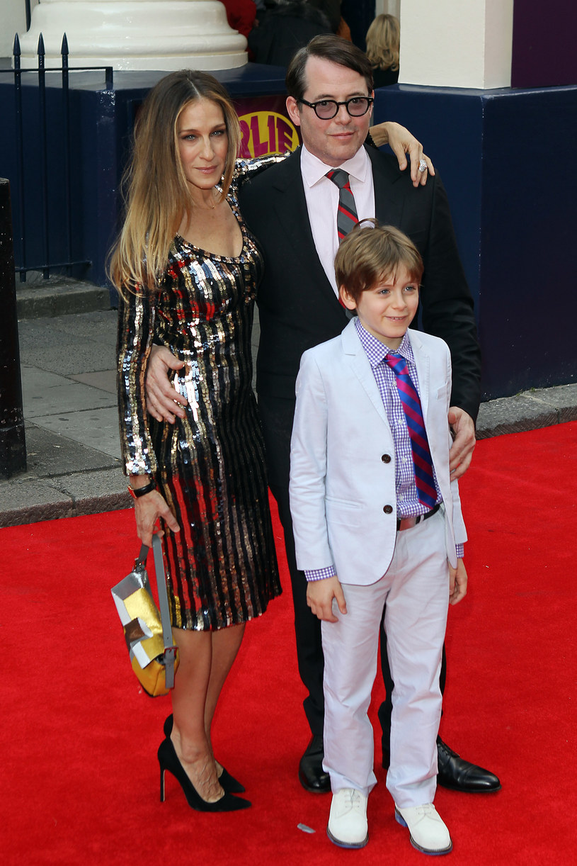 Sarah Jessica Parker i Matthew Broderick z synem /Neil P. Mockford /Getty Images