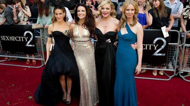 Sarah Jessica-Parker, Kristin Davis, Kim Cattrall i Cynthia Nixon - gwiazdy"Seksu w wielkim mieście" /AFP