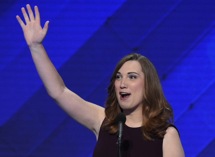 Sarah McBride na zdj. z 2016 roku /SAUL LOEB / AFP /AFP