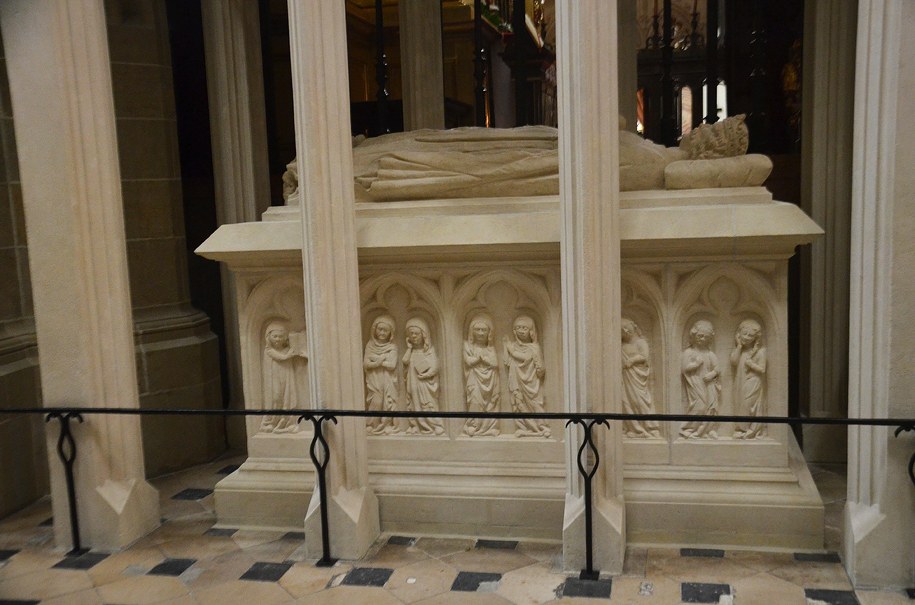 Sarkofag króla Władysława Łokietka - zdjęcia udostępnił Ignacy Jakubczyk konserwator zabytków /Marek Wiosło /RMF FM