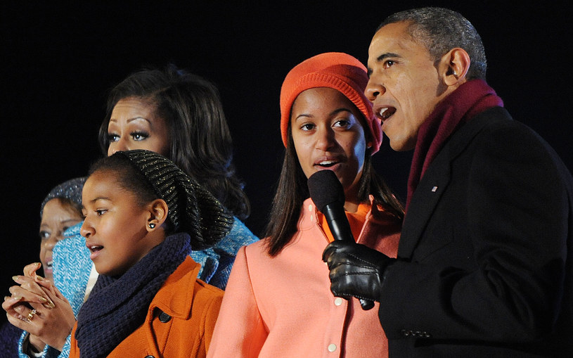 Sasha i Malia Obama przyszły na świat dzięki metodzie in vitro /Getty Images