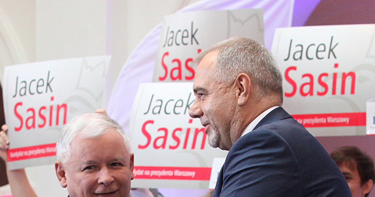 Sasin i Kaczyński /- /East News