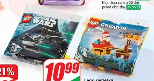 Saszetki LEGO na promocji w Dino /Dino /INTERIA.PL