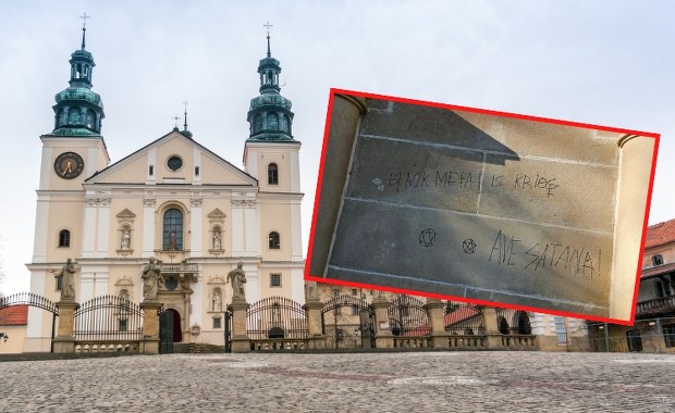 Satanistyczne napisy na polskim sanktuarium. Powiadomiono policję