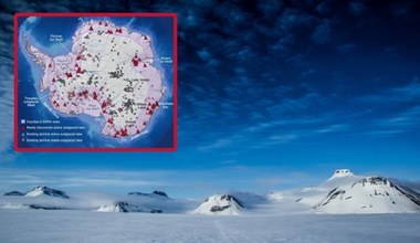 Satelita odkrył 85 jezior pod lodem Antarktydy. Są ciągle aktywne