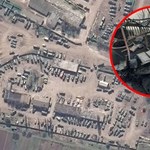 Satelita ujawnia wielką bazę zniszczonych rosyjskich czołgów