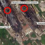 Satelita USA zarejestrował dwa zniszczone rosyjskie okręty