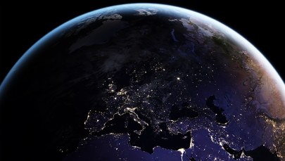 Satelita widzi, co robimy nocą