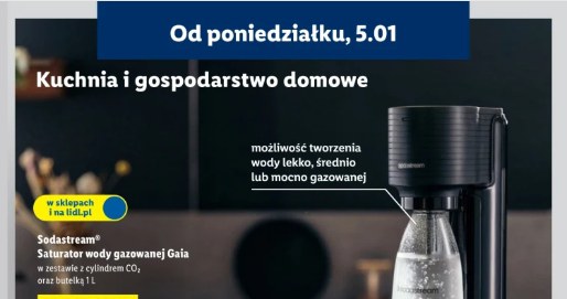 Saturator SodaStream taniej w Lidlu /Lidl /INTERIA.PL