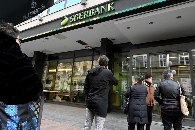 Sbierbank to największy bank rosyjski /AFP