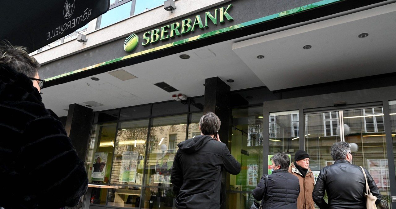 Sbierbank to największy bank rosyjski /AFP