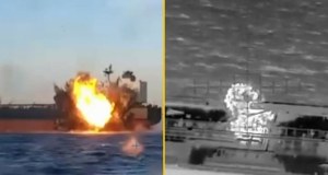 SBU niszczy rosyjski tankowiec u wybrzeży Libii. Kto był na pokładzie?