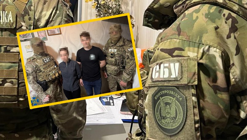 SBU zatrzymała pięciu młodych Ukraińców, którzy działali na rzecz Kremla (Fot. SBU/Twitter) /SBU /Twitter