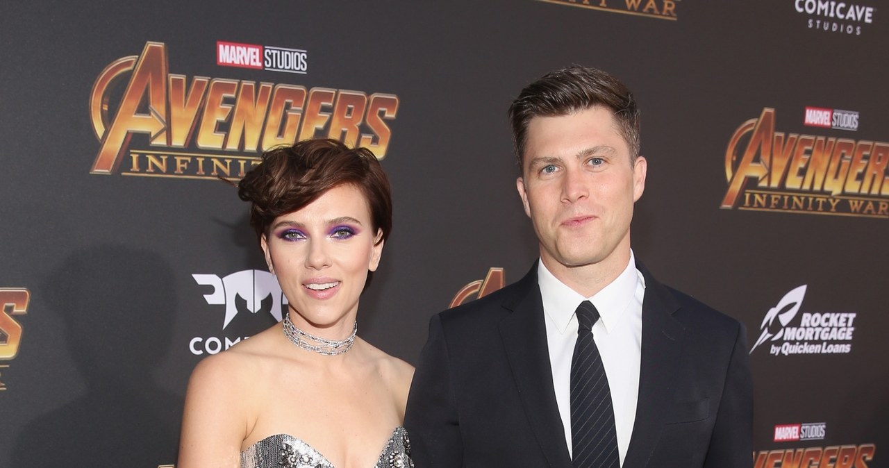 Scarlett Johansson i Colin Jost /Jesse Grant /Getty Images