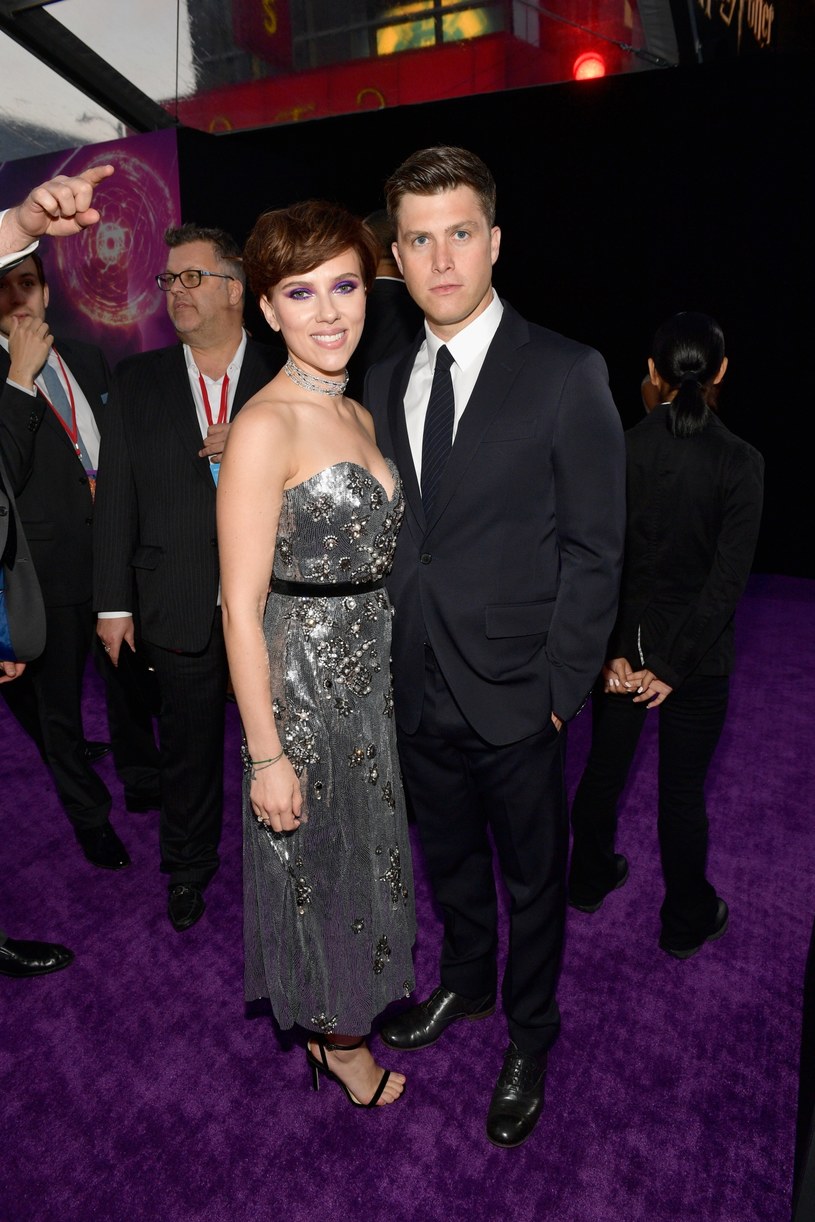 Scarlett Johansson i Colin Jost /Matt Winkelmeyer /Getty Images