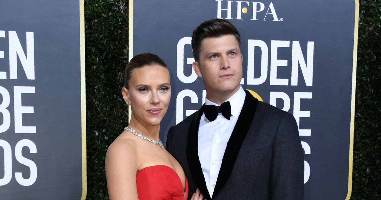 Scarlett Johansson i Colin Jost /VALERIE MACON/AFP/East News /East News