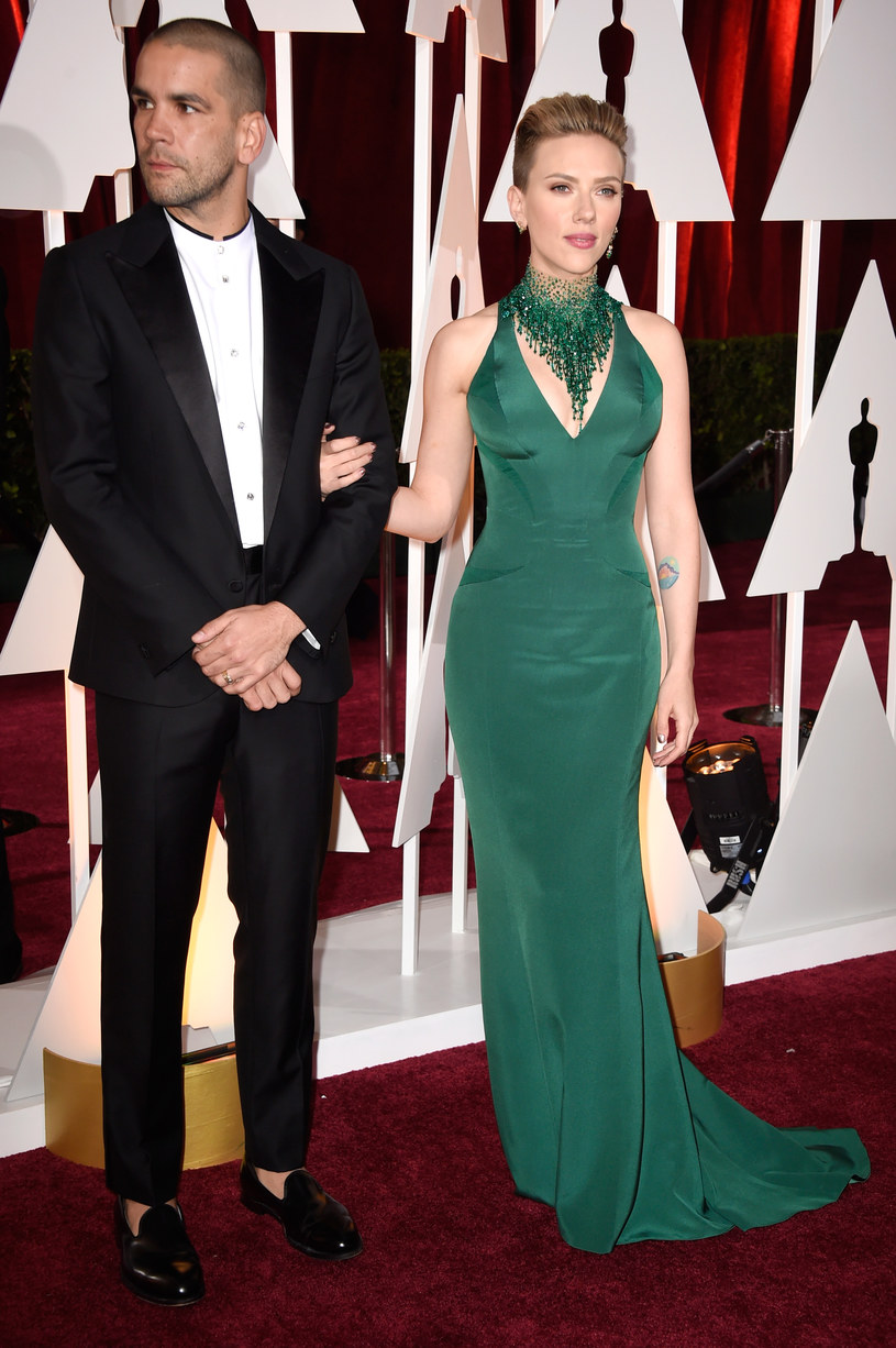 Scarlett Johansson i Romain Dauriac /Frazer Harrison /Getty Images