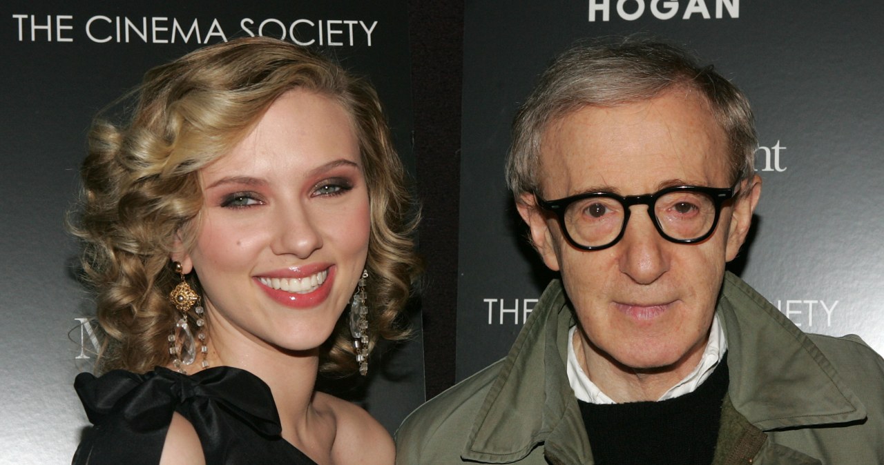 Scarlett Johansson i Woody Allen w 2005 roku /Peter Kramer / Staff /Getty Images