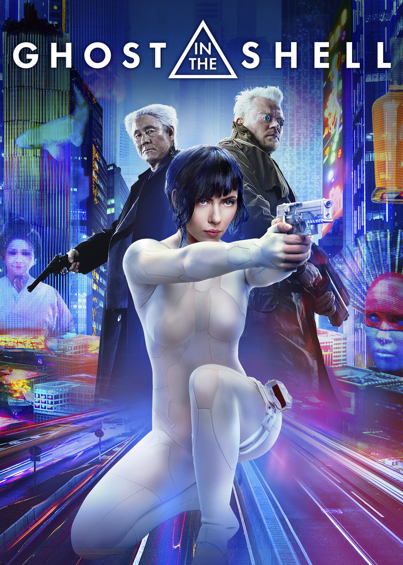 Scarlett Johansson na plakacie "Ghost in the Shell" /© 2016 Paramount Pictures /Polsat