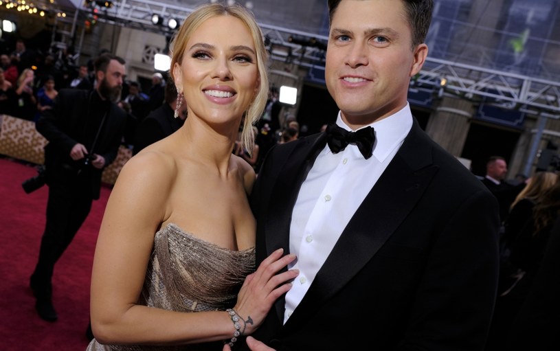 Scarlett Johansson z aktualnym mężem Colinem Jostem /Michael Buckner/Variety/Penske Media /Getty Images