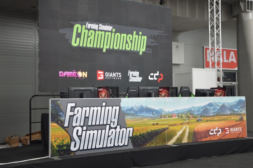 Scena Farming Simulator /Patryk Głowacki /ESPORTER