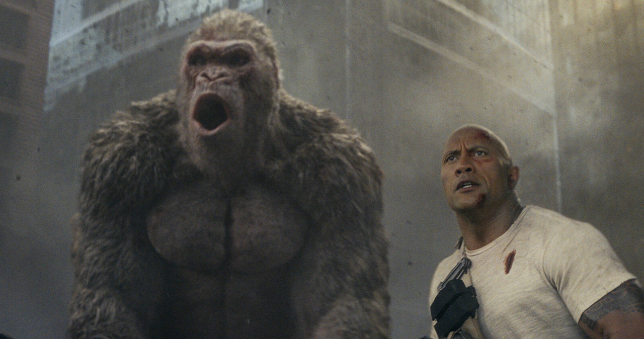 Scena z filmu Netflixa "Rampage. Dzika furia" /Wiese/face to face /East News