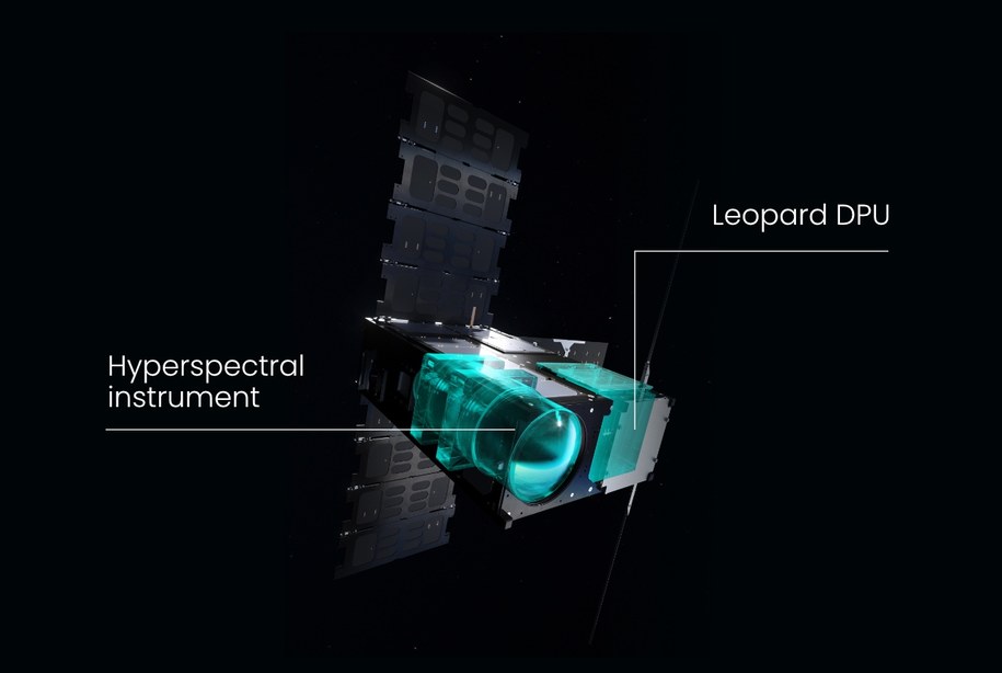 Schemat satelity Intuition-1 firmy KP LABS /KP LABS /Materiały prasowe