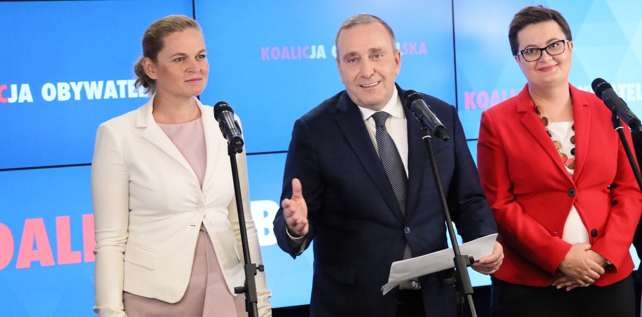 Schetyna ogłosił "jedynki" Koalicji Obywatelskiej na wybory parlamentarne