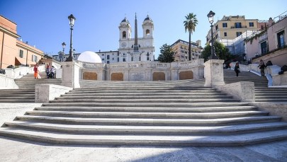 Schody Hiszpańskie w Rzymie odzyskały blask i splendor