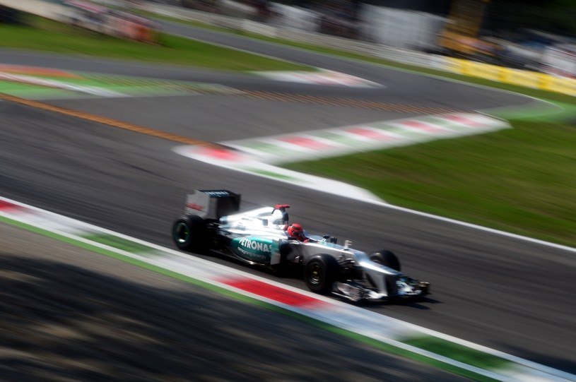 Schumacher na torze Monza /AFP