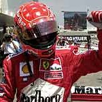 Schumacher pierwszy na starcie