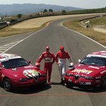 Schumacher w alfie romeo GTA!