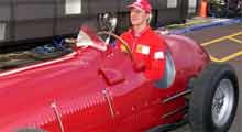 Schumacher w  Ferrari 375  z  1951 roku. Fot. EPA /INTERIA.PL