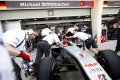 Schumacher wrócił na tor F1