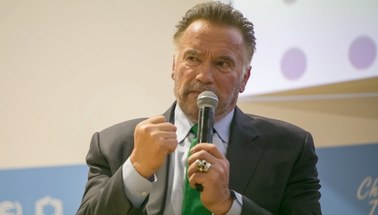 Schwarzenegger w Katowicach: Paliwa kopalne zabijają ludzi