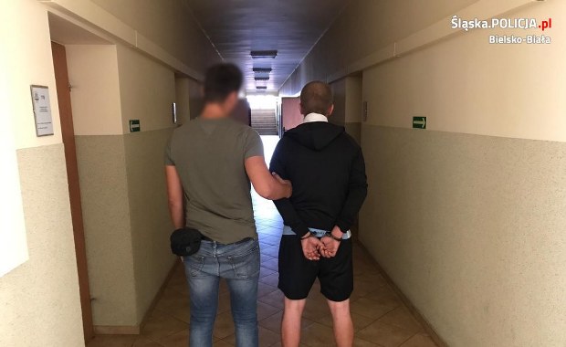 Schwytano napastnika, który zaatakował nożem dwie osoby w Bielsku-Białej
