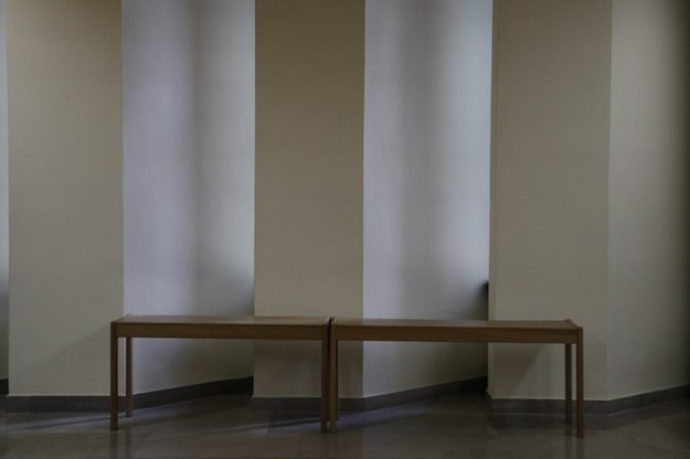 Ściany, które chronią przed podsłuchami w Sekretariacie Konferencji Episkopatu Polski w Warszawie /Bartosz Sroczyński /RMF FM